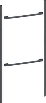 NEFF Z912AAY0 - Flex Design Kit für Seamless Combination , 120 cm, Anthracite grey, oder für eine Schublade (Wärme-, Zubehör-, Vakuumier-) & einen Backofen & einen Kompaktbackofen